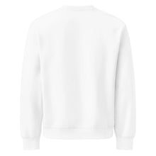 Load image into Gallery viewer, Back view of 5preview unisex oversized heavyweight sweatshirt in white
